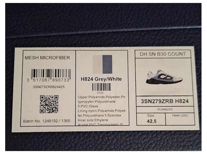 Dior B30 Countdown Sneaker weiß grau - Ansicht 12