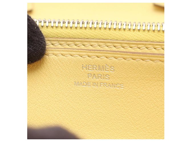 Hermès Mini Convoyeur Schultertasche Gelb - Ansicht 4