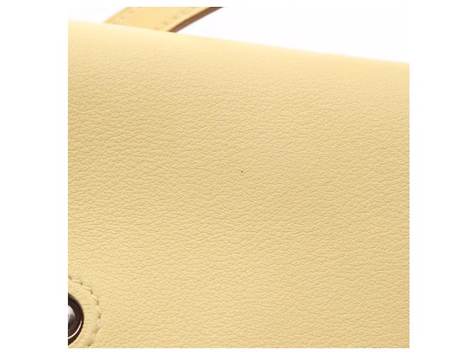 Hermès Mini Convoyeur Schultertasche Gelb - Ansicht 7
