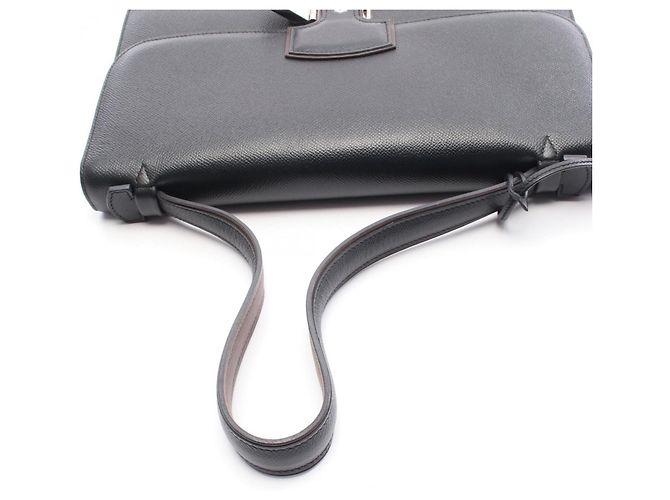 Borsa a Spalla Hermès Iriko Elan 32 Nero - vista 7