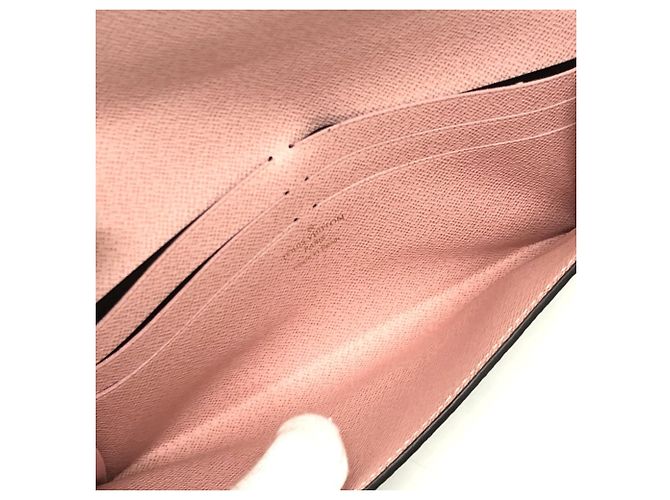 Louis Vuitton Monogramm Langgeldbörse Braun Pink - Ansicht 10