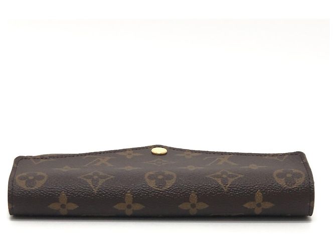 Louis Vuitton Monogramm Langgeldbörse Braun Pink - Ansicht 5