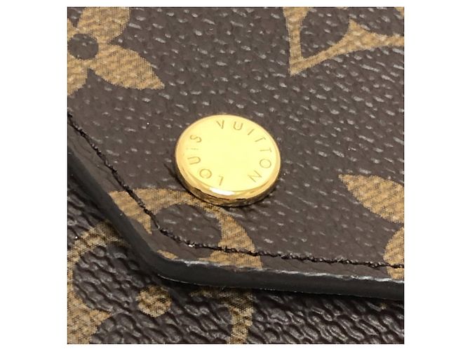 Louis Vuitton Monogramm Langgeldbörse Braun Pink - Ansicht 8
