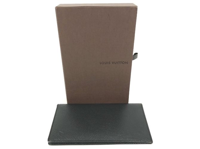 Cartera Larga Taiga Louis Vuitton Negro Gris - vista 14