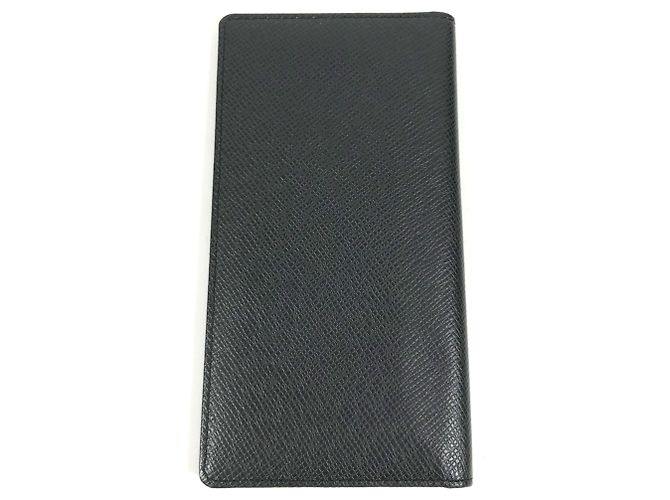 Cartera Larga Taiga Louis Vuitton Negro Gris - vista 2