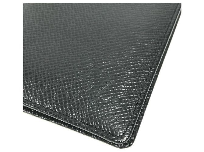 Cartera Larga Taiga Louis Vuitton Negro Gris - vista 6