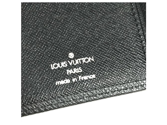 Cartera Larga Taiga Louis Vuitton Negro Gris - vista 8