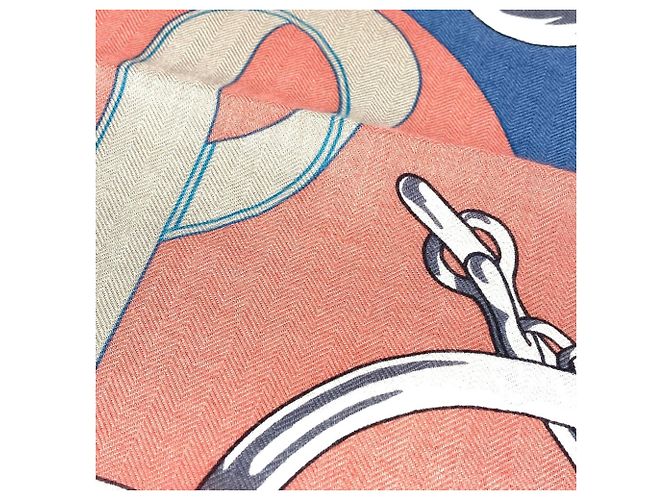 Sciarpa/Scialle Hermès Pellier Carré Jean 140 Multicolore - vista 13