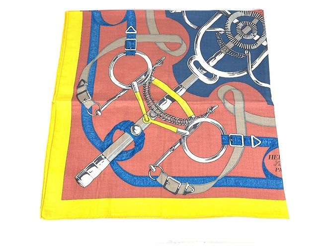 Sciarpa/Scialle Hermès Pellier Carré Jean 140 Multicolore - vista 2