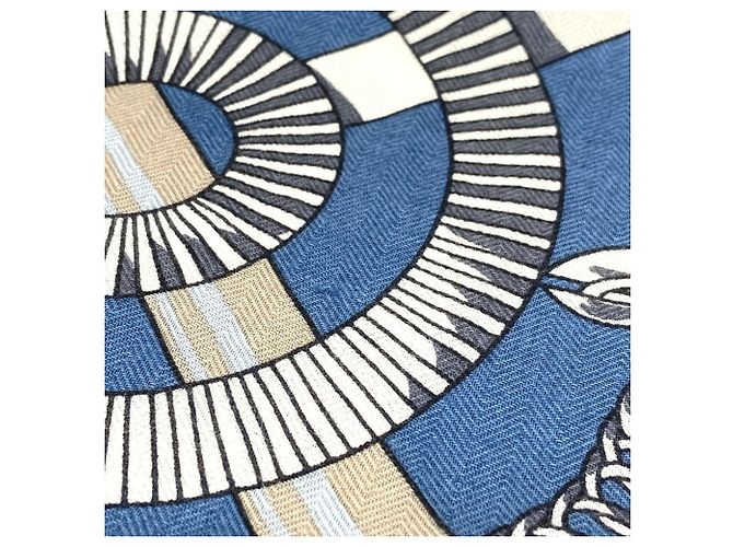 Sciarpa/Scialle Hermès Pellier Carré Jean 140 Multicolore - vista 7