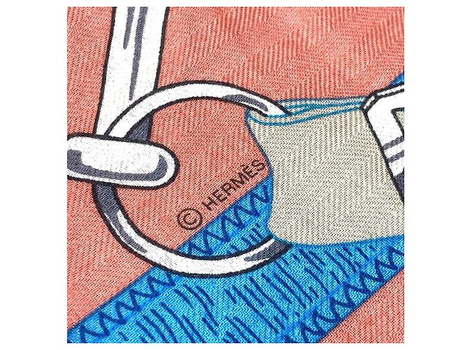 Sciarpa/Scialle Hermès Pellier Carré Jean 140 Multicolore - vista 8