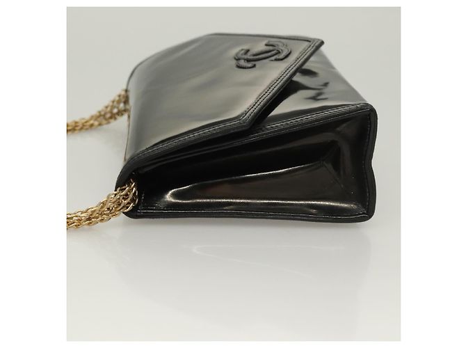 Chanel CC Envelope Flap Patent Leather - vista 4