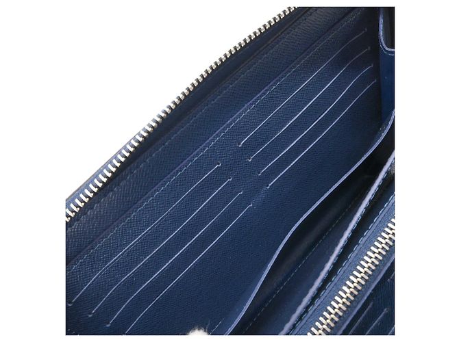 Zippy Louis Vuitton Taiga Long Wallet Navy blue - view 12