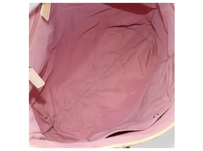 Christian Dior Trotter Canvas Tote Bag PVC Rosa Silber Authentisch hk3319 - Ansicht 11