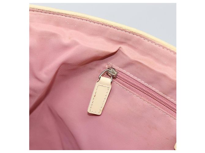 Christian Dior Trotter Canvas Tote Bag PVC Rosa Silber Authentisch hk3319 - Ansicht 22