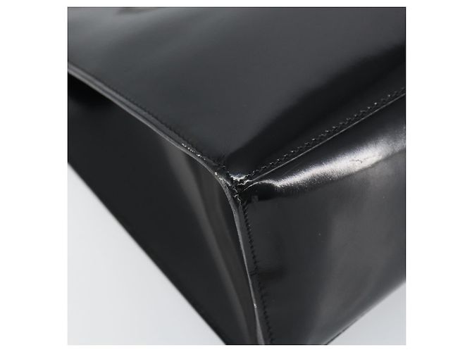 Salvatore Ferragamo Tote Bag Emaille Schwarz Auth 161124 - vista 14