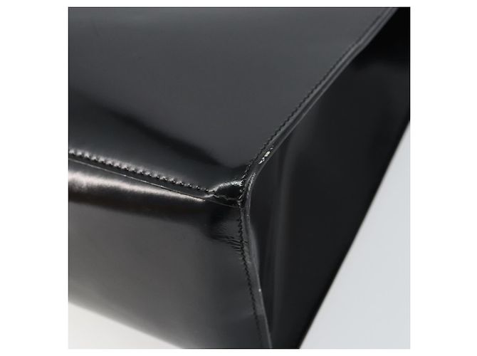 Salvatore Ferragamo Tote Bag Emaille Schwarz Auth 161124 - vista 15