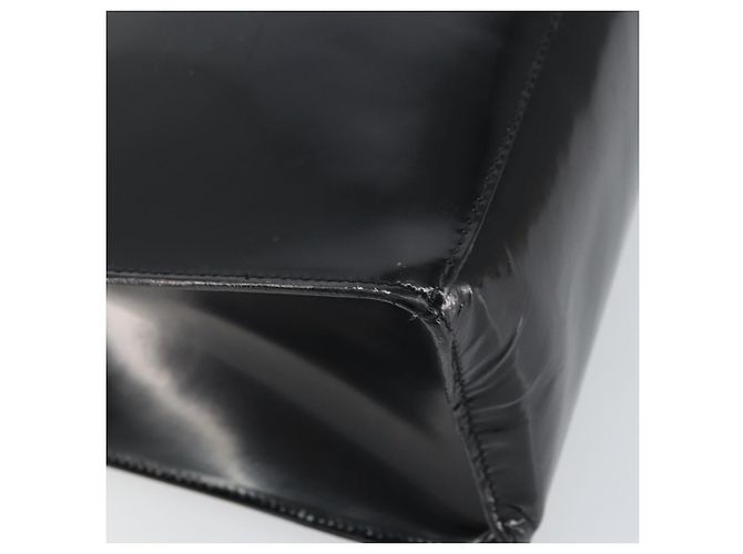 Salvatore Ferragamo Tote Bag Emaille Schwarz Auth 161124 - vista 16