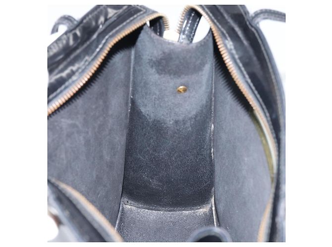 Salvatore Ferragamo Tote Bag Emaille Schwarz Auth 161124 - vista 17