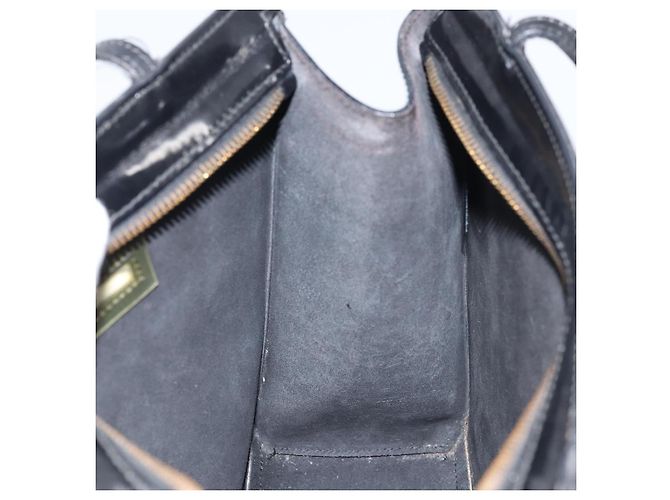 Salvatore Ferragamo Tote Bag Emaille Schwarz Auth 161124 - vista 18