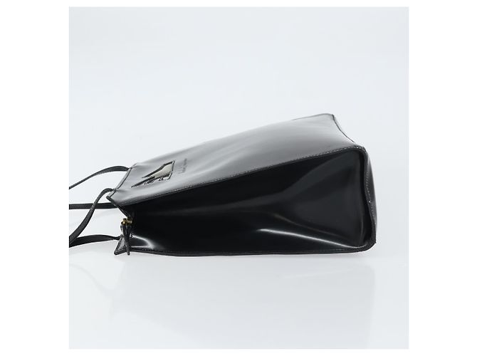 Salvatore Ferragamo Tote Bag Emaille Schwarz Auth 161124 - vista 4
