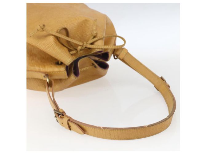 LOUIS VUITTON Borsa a Spalla Epi Noe Tassili Gialla M44009 LV Auth 162958 - vista 7