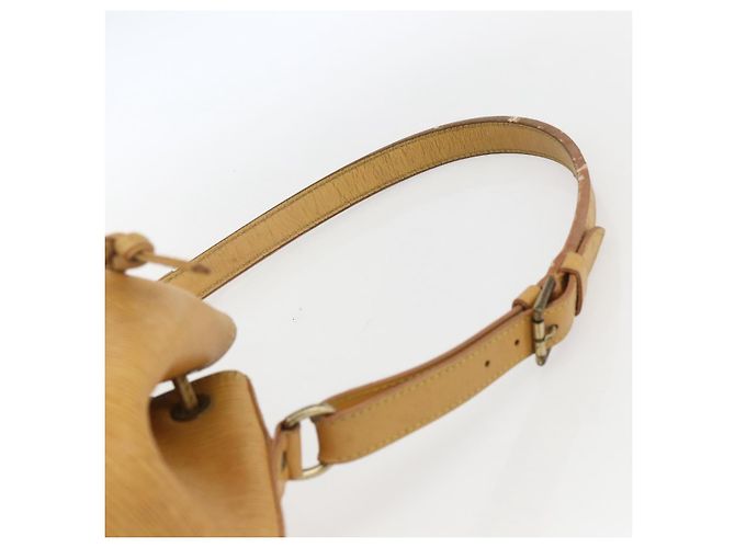 LOUIS VUITTON Borsa a Spalla Epi Noe Tassili Gialla M44009 LV Auth 162958 - vista 8