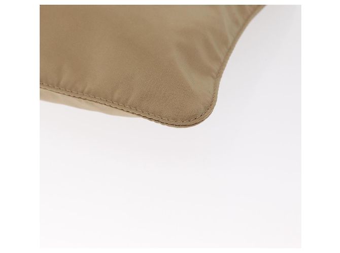 Borsa a Spalla PRADA Nylon Beige Argento Autentica 160510 - vista 14