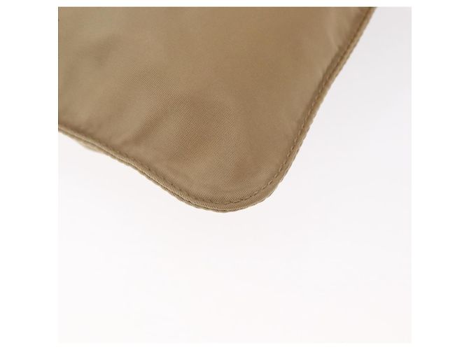 Borsa a Spalla PRADA Nylon Beige Argento Autentica 160510 - vista 15