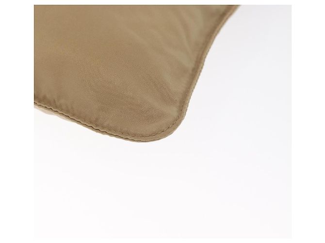 Borsa a Spalla PRADA Nylon Beige Argento Autentica 160510 - vista 16