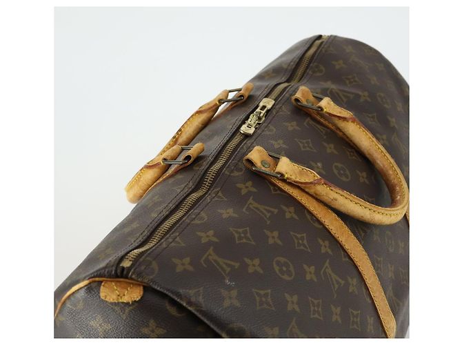 LOUIS VUITTON Monogram Keepall 50 Boston Tasche M41426 LV Auth am10385 Monogramm - Ansicht 6