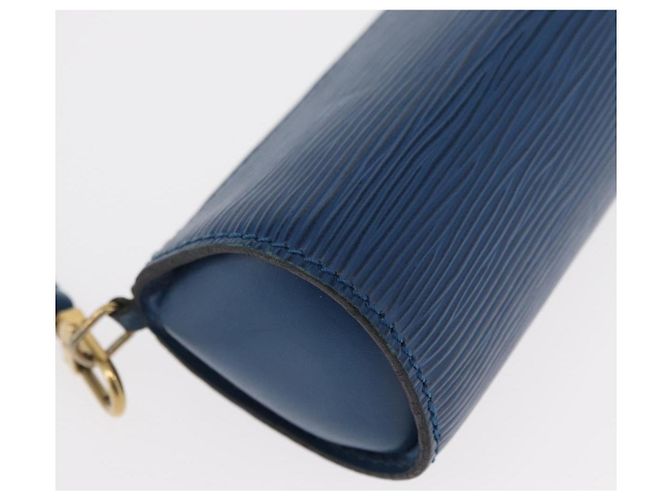 LOUIS VUITTON Epi Soufflot Tasche Blau LV Auth 158625 - Ansicht 14