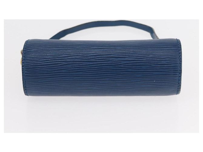 LOUIS VUITTON Epi Soufflot Tasche Blau LV Auth 158625 - Ansicht 5