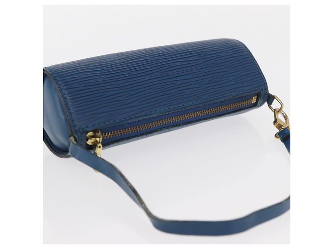 LOUIS VUITTON Epi Soufflot Tasche Blau LV Auth 158625 - Ansicht 6