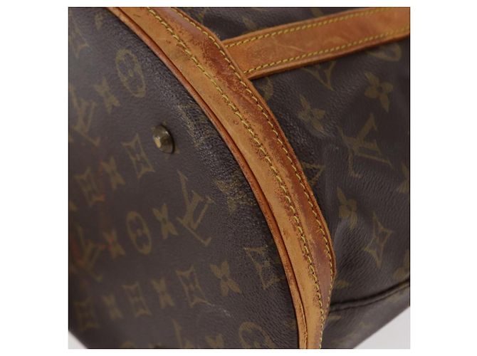 LOUIS VUITTON Borsa a Spalla Monogram Bucket GM M42236 LV Auth hk3283 Monogramma - vista 15