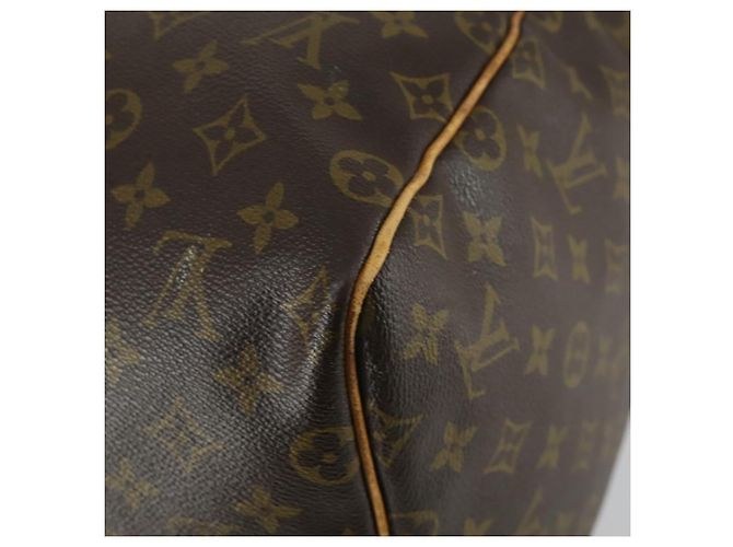 LOUIS VUITTON Borsa Boston Monogram Keepall 55 M41424 LV Auth 159392 Monogramma - vista 16