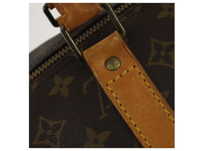 LOUIS VUITTON Borsa Boston Monogram Keepall 55 M41424 LV Auth 159392 Monogramma - vista 17