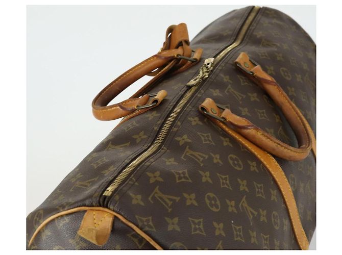 LOUIS VUITTON Borsa Boston Monogram Keepall 55 M41424 LV Auth 159392 Monogramma - vista 6