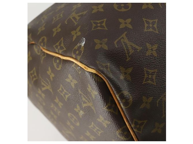 LOUIS VUITTON Borsa Boston Monogram Keepall 55 M41424 LV Auth 159392 Monogramma - vista 9