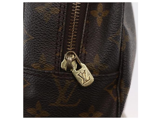 LOUIS VUITTON Monogram Trousse Toilette 28 Bolsa Clutch M47522 LV Auth 161479 Monograma - vista 8