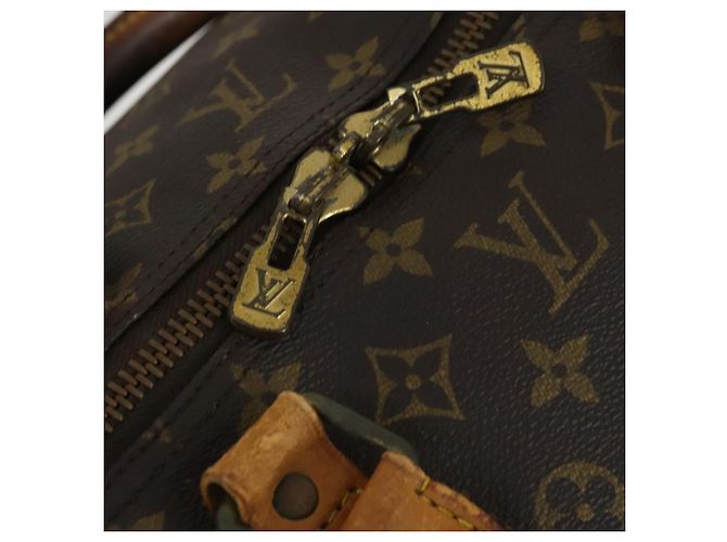 LOUIS VUITTON Borsa Boston Monogram Keepall 60 M41422 Auth LV am10373 Monogramma - vista 10