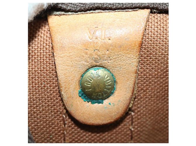 LOUIS VUITTON Borsa Boston Monogram Keepall 60 M41422 Auth LV am10373 Monogramma - vista 12