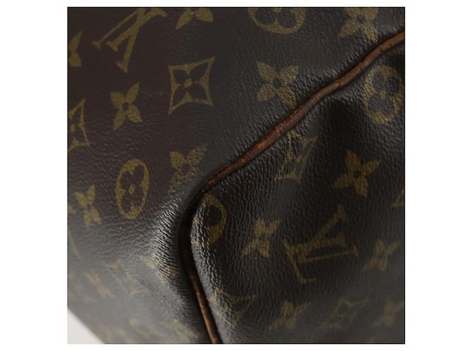 LOUIS VUITTON Borsa Boston Monogram Keepall 60 M41422 Auth LV am10373 Monogramma - vista 16
