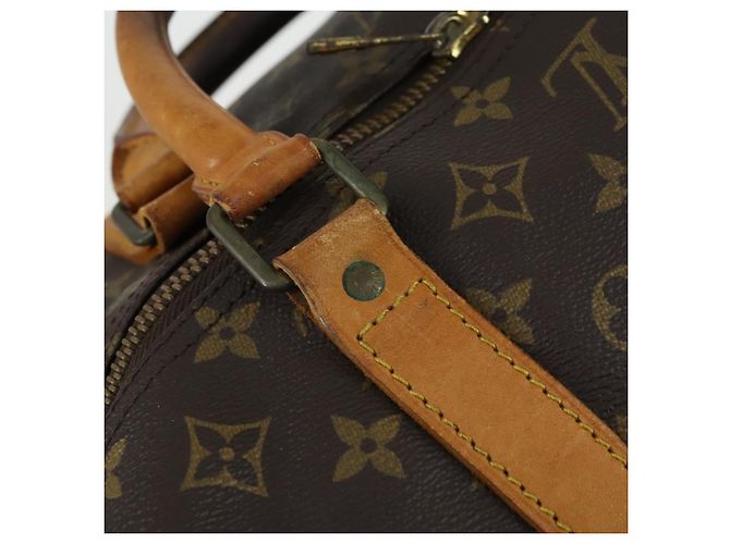LOUIS VUITTON Borsa Boston Monogram Keepall 60 M41422 Auth LV am10373 Monogramma - vista 9