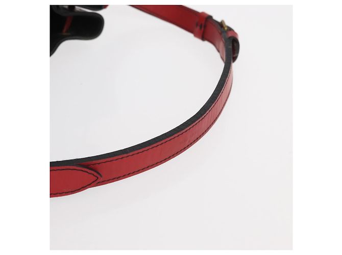 LOUIS VUITTON Epi Noe Schultertasche Bicolor Schwarz Rot M44017 LV Auth 159997 - Ansicht 7