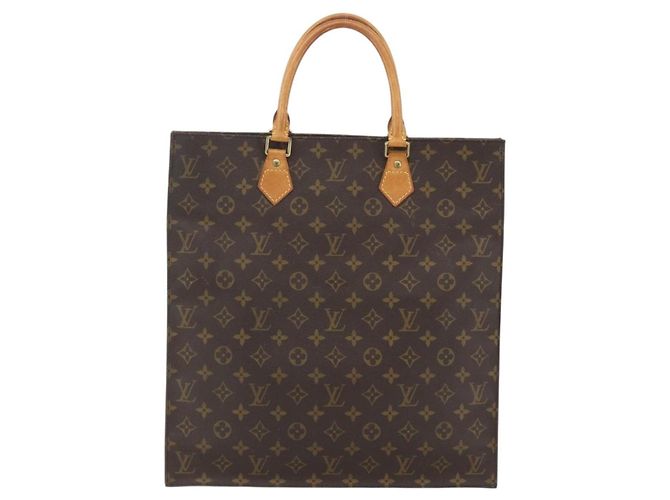 LOUIS VUITTON Borsa Sac Plat Monogram M51140 LV Auth 161376 Monogramma - vista 13