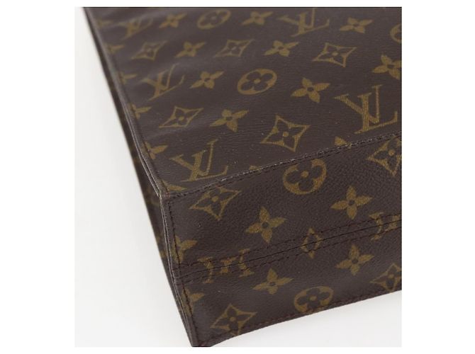 LOUIS VUITTON Borsa Sac Plat Monogram M51140 LV Auth 161376 Monogramma - vista 14