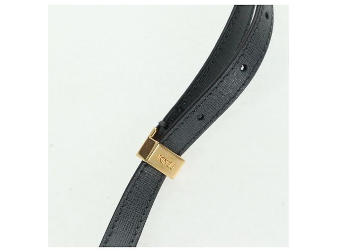 FENDI Borsa a mano To joule in pelle 2 in 1 grigia oro Auth 160854 Marrone D'oro - vista 14