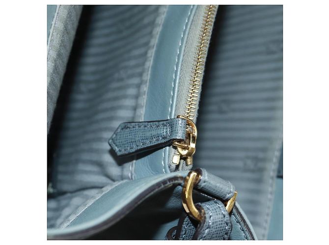 FENDI Borsa a mano To joule in pelle 2 in 1 grigia oro Auth 160854 Marrone D'oro - vista 26