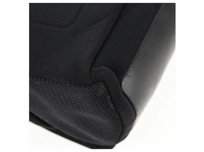 Borsa a Spalla Sportiva PRADA in Nylon Nero Argento Autentica 160515 - vista 16